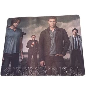 Supernatural TV Show Series Mouse Pad Sam & Dean Winchester Gabriel NEW